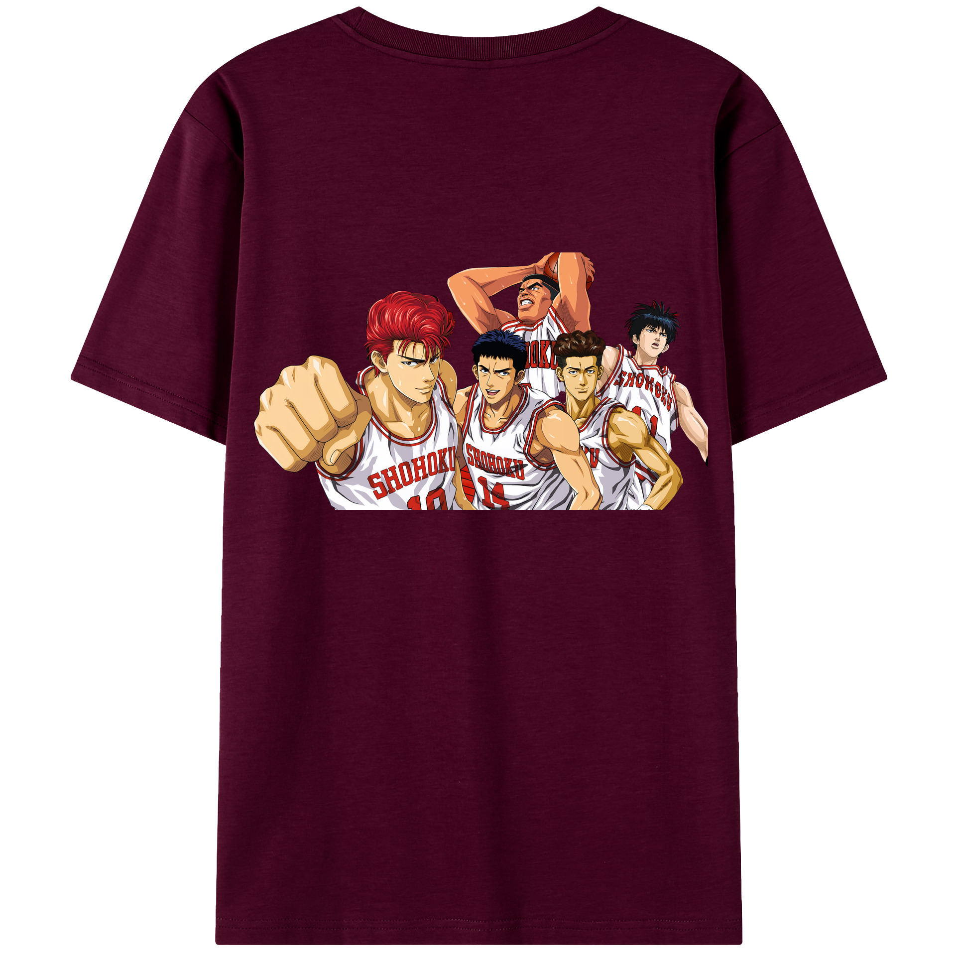 （画像用） SLAM DUNK／スラムダンク レディース半袖Tシャツ(バックプリント)